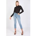 Kadın Slim Fit Jean Pantolon Mavi