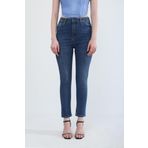 Kadın Slim Fit Likralı Esnek Jean Pantolon Mavi