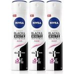 Kadın Sprey Deodorant Black&Amp;White Invisible 150Ml, 72 Saat Anti-Perspirant Koruma, X3 Adet