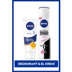 Kadın Sprey Deodorant Black&white 150ml Ve Nemlendirici Koruyucu El Bakım Kremi 75ml