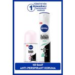 Kadın Sprey Deodorant Black&White Fresh 150ml ve Mini Roll-on Black&White 25ml, Koyu Leke Karşıtı