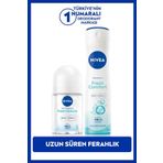 Kadın Sprey Deodorant Fresh Comfort 150ml ve Mini Roll-on Fresh Natural 25ml, Ter Karşıtı Koruma