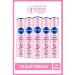 Kadın Sprey Deodorant Pearl&Beauty 150ml, Ter ve Ter Kokusuna Karşı 48 Saat Etkili Koruma, X5 Adet