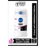 Kadın Stick Deodorant Black&white Invisible Clear 50ml, 72 Saat Anti-perspirant Ter Koruması