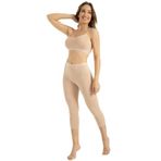 Kadın Ten Rengi Bambu Kapri Tayt, XL, TYC00548792433-19804IGP2715939