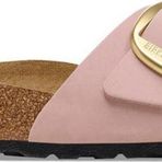 Kadın Terlik 1027056 Birkenstock MADRID BIG BUCKLE NU SOFT PINK