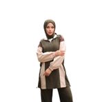 kadın tesettür eşofman takımı, kadın eşofman takımı (Haki, XL)