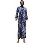 Kadın Tesettür Giyim Namaz Elbisesi Siyah-Yesil Bürümcük Bagcikli - Mavi - Beyaz - 4XL