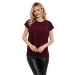 Kadın Triko Kısa Kol Bluz 12949 BGL-ST05311