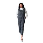 Kadın Tüvit Yelek-Pantolon Takımı (2li Takım) (Antrasit, L/XL)