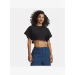 Kadın UA Cropped Script Kısa Kollu T-Shirt 6009677-008