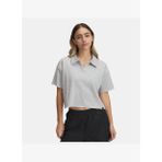 Kadın UA Icon Terry PoloT-shirt 1389639-012