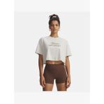 Kadın UA Scriptheart Crop Kısa Kollu T-Shirt 6011506-110