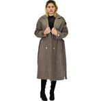 Kadın Uzun Kaşe Kaban BGL-ST04119