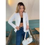 Kadın Uzun Kollu önü Açık Blazer Ceket L-XL