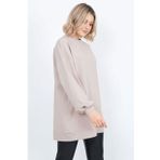 Kadın Uzun Kollu Oversize Sweatshirt Nakişli