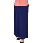 Kadın Uzun Lastikli Çan Etek BGL-ST03155 LACİVERT 42
