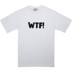Kadın Vegan Beyaz T-Shirt - WTF Tasarım - Çok Renkli