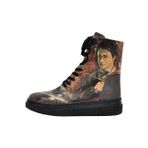 Kadın Vegan Deri Siyah Uzun Bot - Warner Bros Triwizard Tournament Harry Potter Tasarım