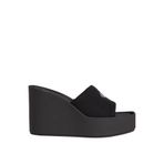 Kadın Wedge Canvas Detaylı Sandalet