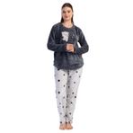 Kadın Welsoft Uzun Kol Pijama Takım, 403153