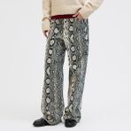 Kadin Wide Leg Pantolon - Gelly - 02S-Bej - 29 - 30