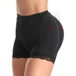 Kadın Yastıklı Popo Kaldırıcı Dolgunlaştırıcı Şekillendirici Pop-Up Korse Kalça Hip Dips Basen Korse - Siyah - S - M