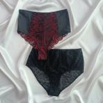 Kadın Yüksek Bel 2'li Paket Slip Külot BB2176