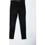 Kadın Yüksek Bel Dar Paça Skinny Fit Antrasit Jean Pantolon