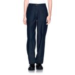 Kadın Yüksek Bel Düz Model Denim Rahat Kulanım Lacivert Pantolon XW002257 AF21337-MB001