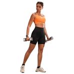 Kadın Yüksek Bel Spor Şort, Elastan ve Polyester Karışımı, Yoga, Pilates, Fitness ve Günlük Kullanım için İdeal, Siyah, 32