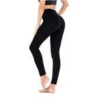 Kadın Yüksekbel Toparlayıcı Cepli Sporcu Tayt Yoga Pilates Fitnes