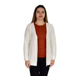 Kadın Yumoş Triko Hırka BGL-ST03359 EKRU STANDART