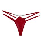 Kadın Zincirli Taşlı Fantazi Külot 7027 BGL-ST04363 KIRMIZI M/L