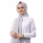 Kadınbona Ithal Kore Lüks Medine Ipeği Şal Kadın (Gümüş)
