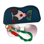 Kadınlar için Gözlük Kılıfı, Kadınlar İçin Komik Gözlük Kabı, Portif Çanta Yumuşak Silikon Gözlük Saklama Kılıfı Düzenleme ve Depolama İçin