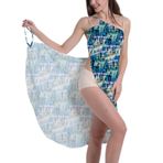 Kadınlar için plaj elbiseleri, bikini örtüsü, plaj sargısı, yazlık plaj havlusu, kadınlar için, bol sarong, plaj pançosu, seksi elbise, F, M