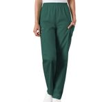 Kadınlar için Scrub Pantolon İş Kıyafetleri Orijinalleri Pull-On Elastik Bel 4200, Avcı, S Uzun