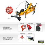 Kadıoğlu Eko Duyarga Taşıyıcı + Çapa Bıçağı + 4'lü Diskaro + Pulluk