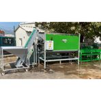 Kadıoğlu MAGNUM 3 Çift Tamburlu Fırçalı Yatay Ceviz Soyma Makinesi Seti