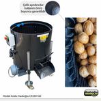 Kadıoğlu Makine Kadıoğlu CKS90 Ceviz Soyma Makinesi 100-120kg (180 Litre)