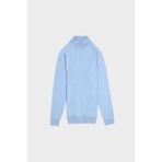Kadir Büyükkaya Yarım Balıkçı Triko Erkek KAZAK-KAX6520W - 2XL - Mavi