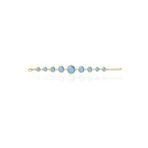 Kadir Jewellery 22 Ayar Altın Kaplama Zirkon Taşlı Ayarlanabilir Zincir Bileklik (Mercan)