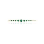 Kadir Jewellery 22 Ayar Altın Kaplama Zirkon Taşlı Ayarlanabilir Zincir Bileklik