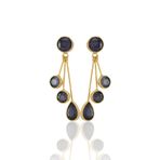 Kadir Jewellery22 Ayar Altın Kaplama Vintage Küpe -El İşçiliği Ve Hipoalerjenik Küpe