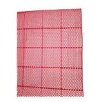 Kadir Tarım PVC KARE PASPAS 120 X 50 CM KIRMIZI BANYO KAYMAZ YER ZEMİN MATI