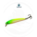 Kadırga Plastik Phantom 7.5 Cm, 5.5 Gram, Suni Yem, Lures, Rapala, Suni Yem, Maket Balık, Kurşun Arkası - Yeşil - Sarı