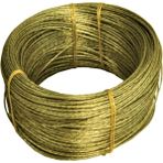 Kadirtarım 10 Metre Izoleli Çelik Halat 4 mm Izoleli Halat Çelik Halat Izoleli Çelik Çamaşır Ipi 4 mm
