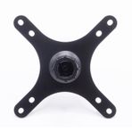 Kado Taşınabilir Monitör Montaj Adaptörü Braketi Plakası Siyah, 17mm Top Başkanı 100x100mm 75x75mm, M4 Vida Seti Duvara Montaj Kolu Montaj Evrensel, Masaüstü Monitör Portre Modu için Tripod Kamera