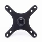 Kado Taşınabilir monitör standı adaptör braketi plaka Tripod siyah, duvara montaj kol montaj 17mm top kafa 100x100mm 75x75mm evrensel, Tripod kamera standı masaüstü monitör portre/manzara modu